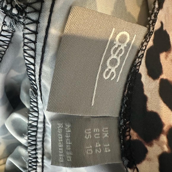 ASOS Leopard Midi Dress - Picture 4 of 4